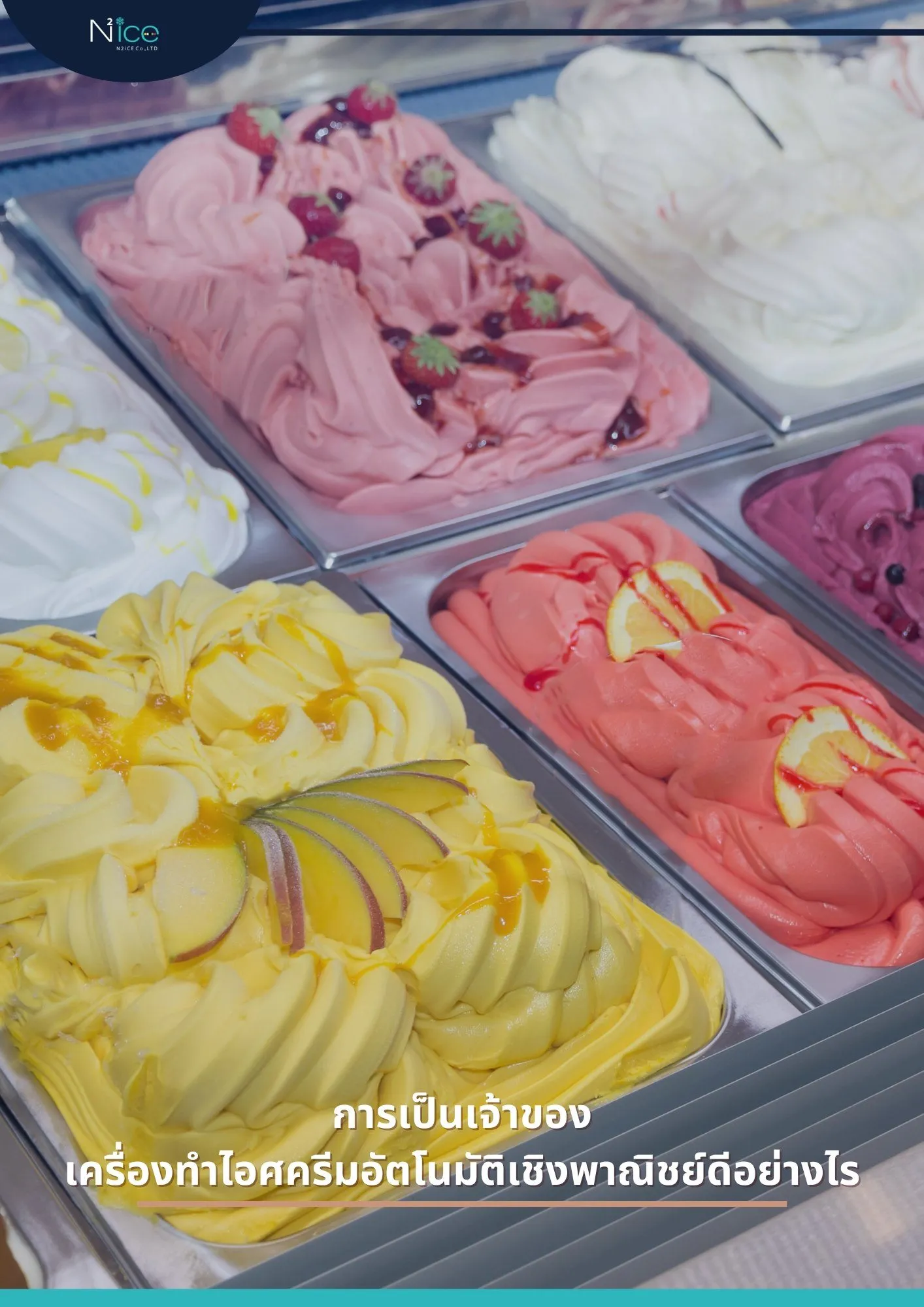 เครื่องทำไอศครีมอัตโนมัติ