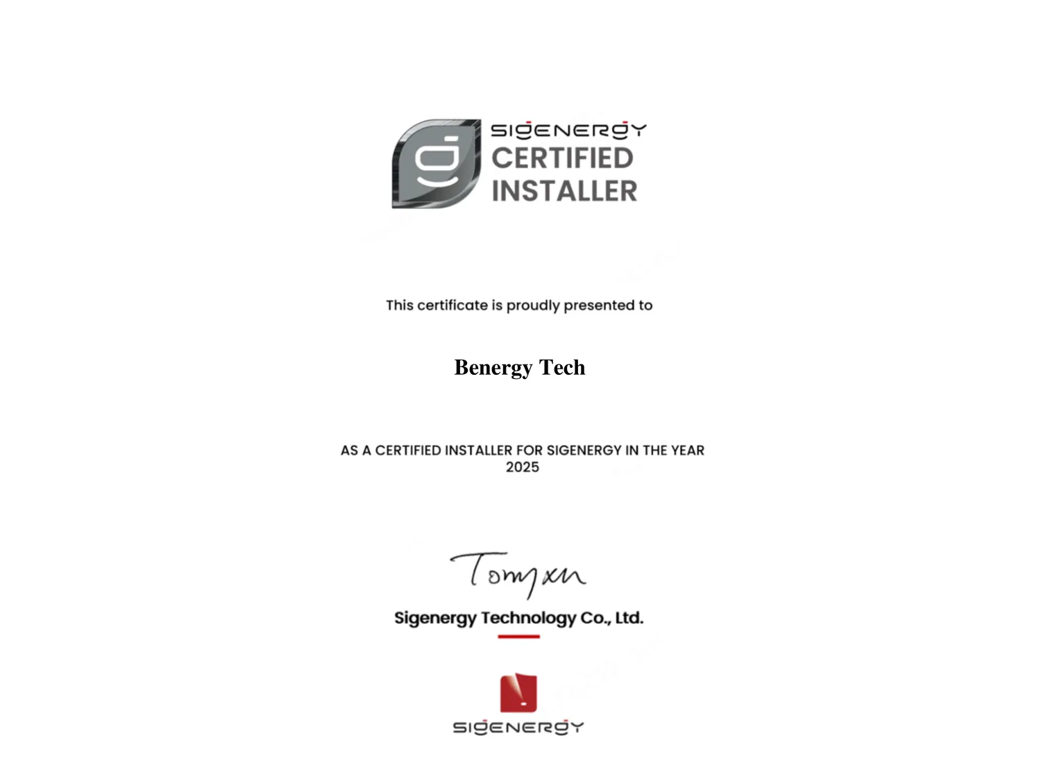 SigenergyCertifiedInstaller1500x1125