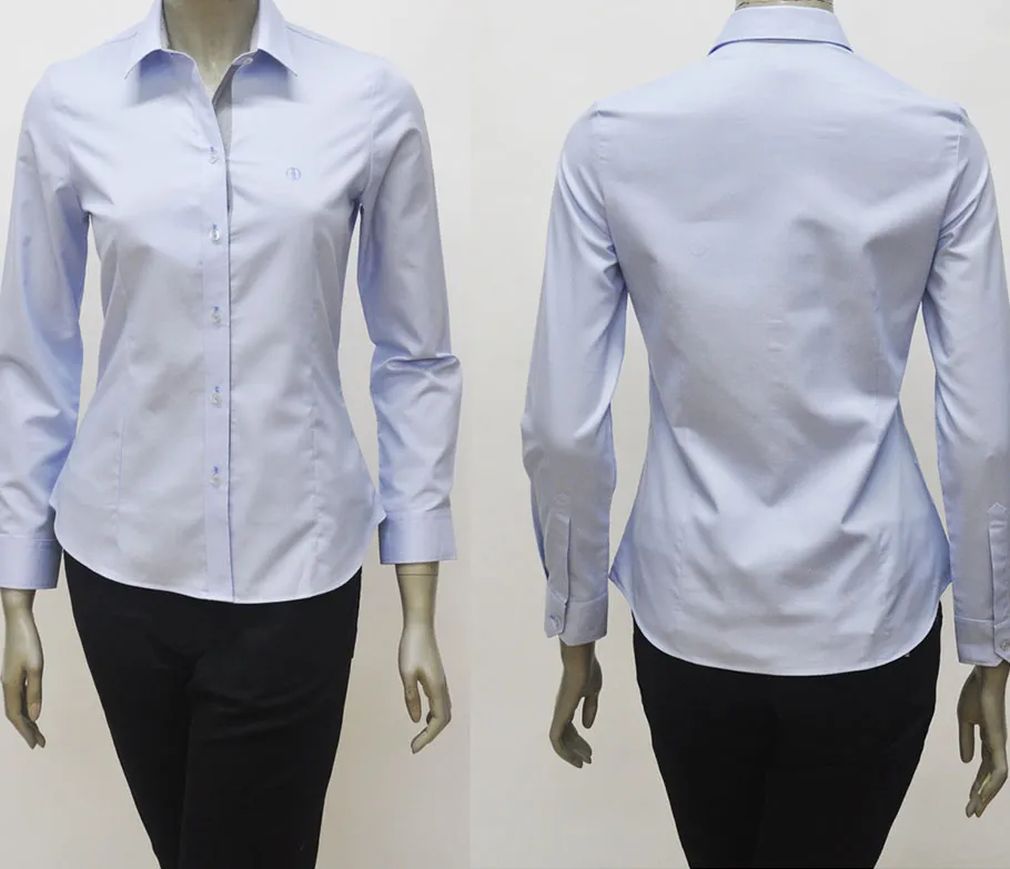 เสื้อเชิ้ตผู้หญิง0005134535E2ฟ้า