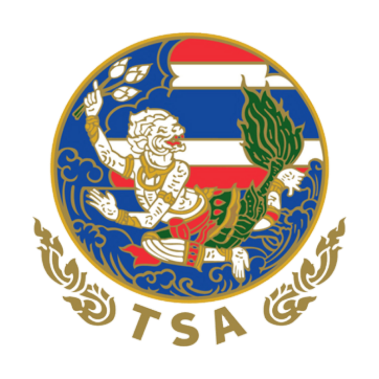 โลโก้ สมาคมกีฬาทางน้ำแห่งประเทศไทย