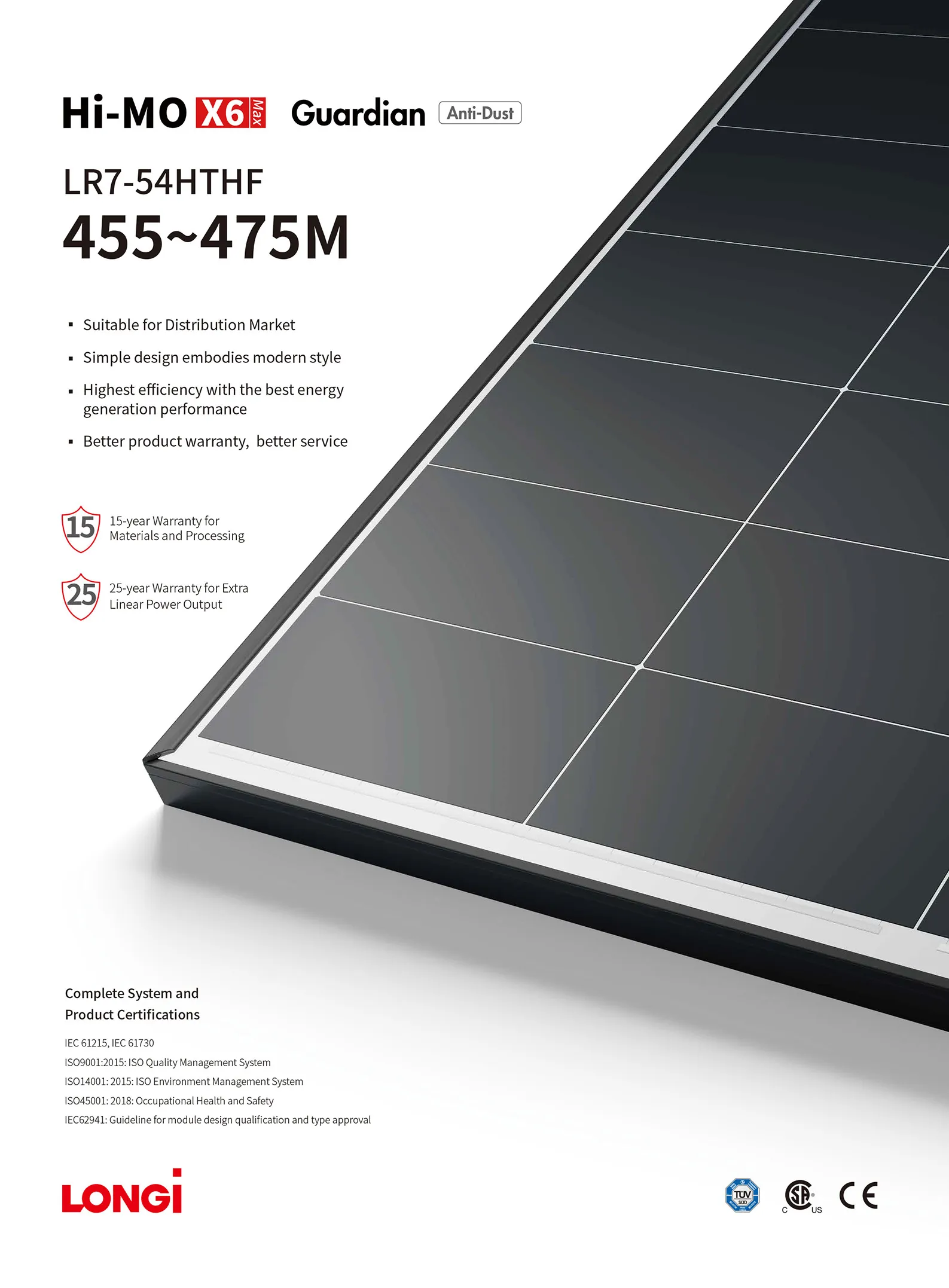 LongiSolarPanels455W