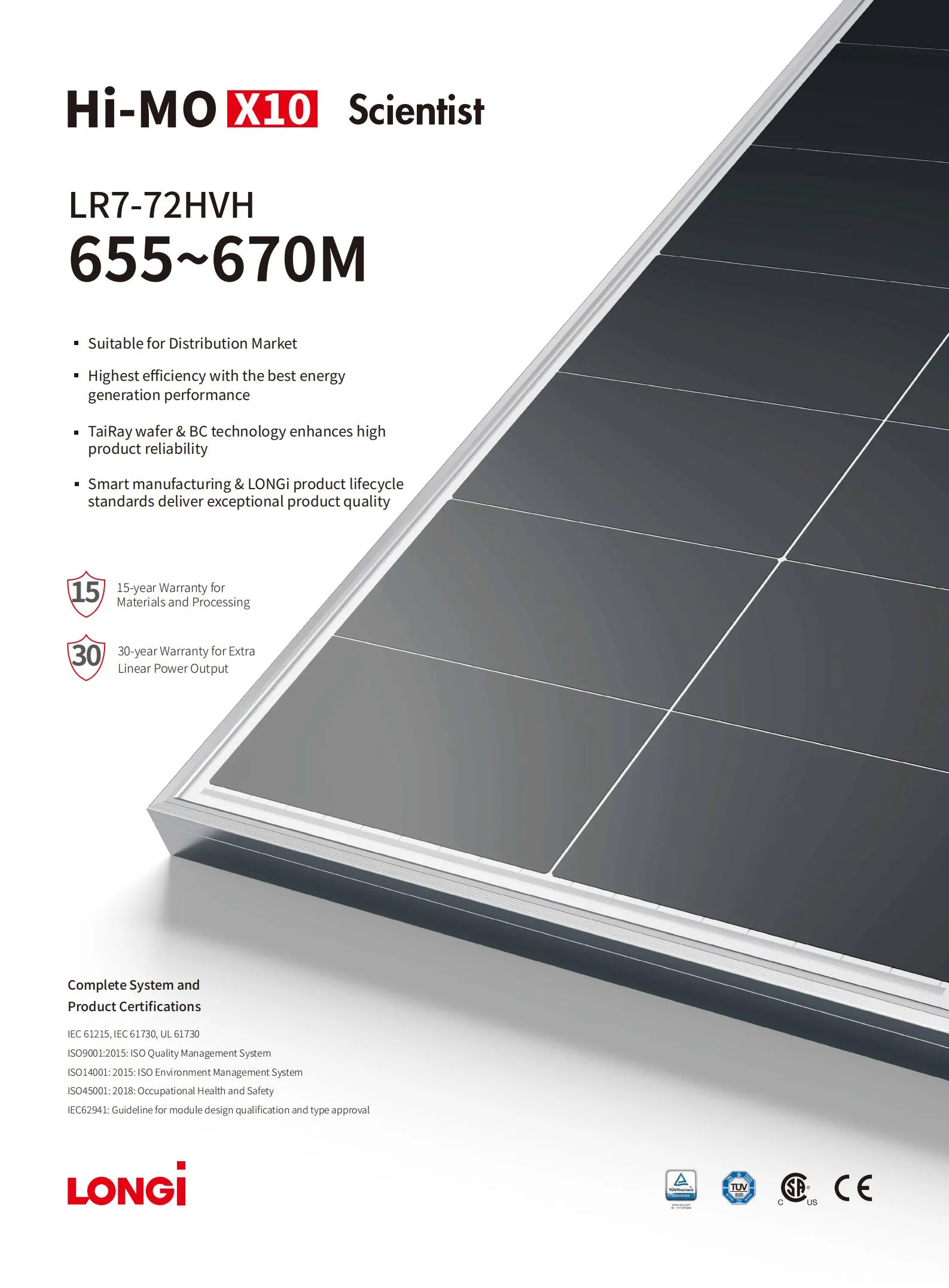 Longisolar655W