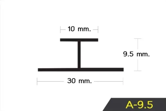 LINEALBUMตัวเชื่อมฝ้าและผนังพีวีซีรุ่นA-9