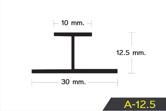 LINEALBUMตัวเชื่อมฝ้าและผนังเบาพีวีซีรุ่นA-12