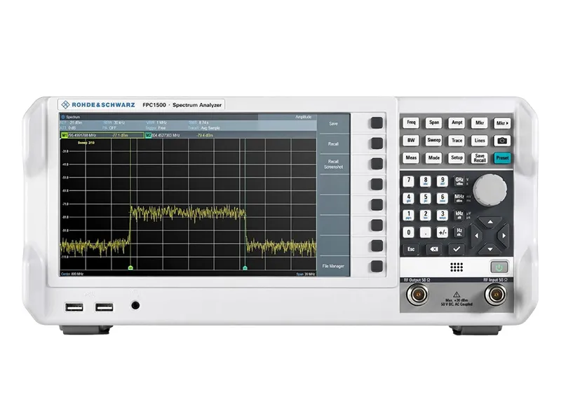 R&S®FPC-Spectrum-analyzer-1