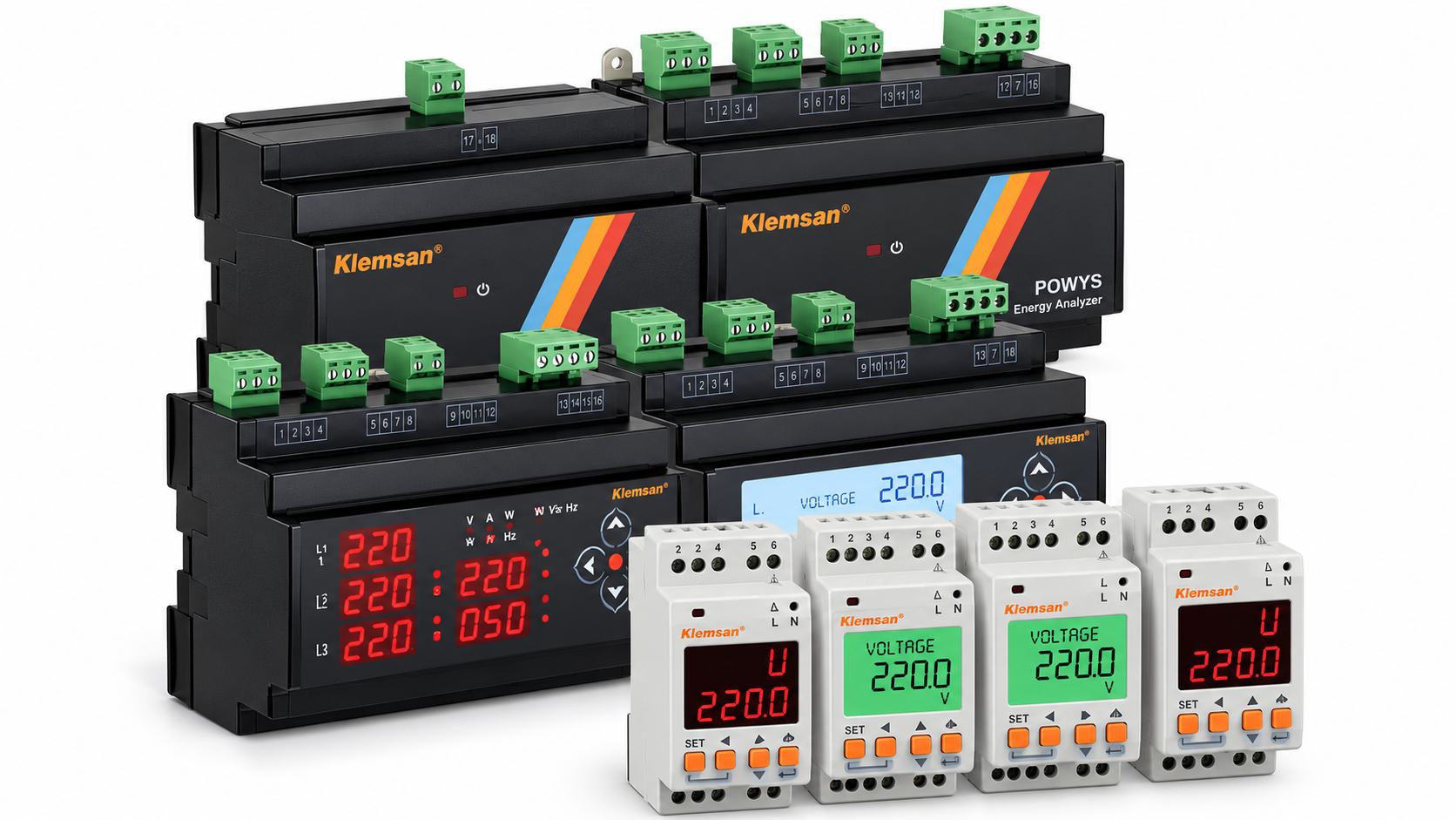 8-Energy Meter (Rail Mounting)