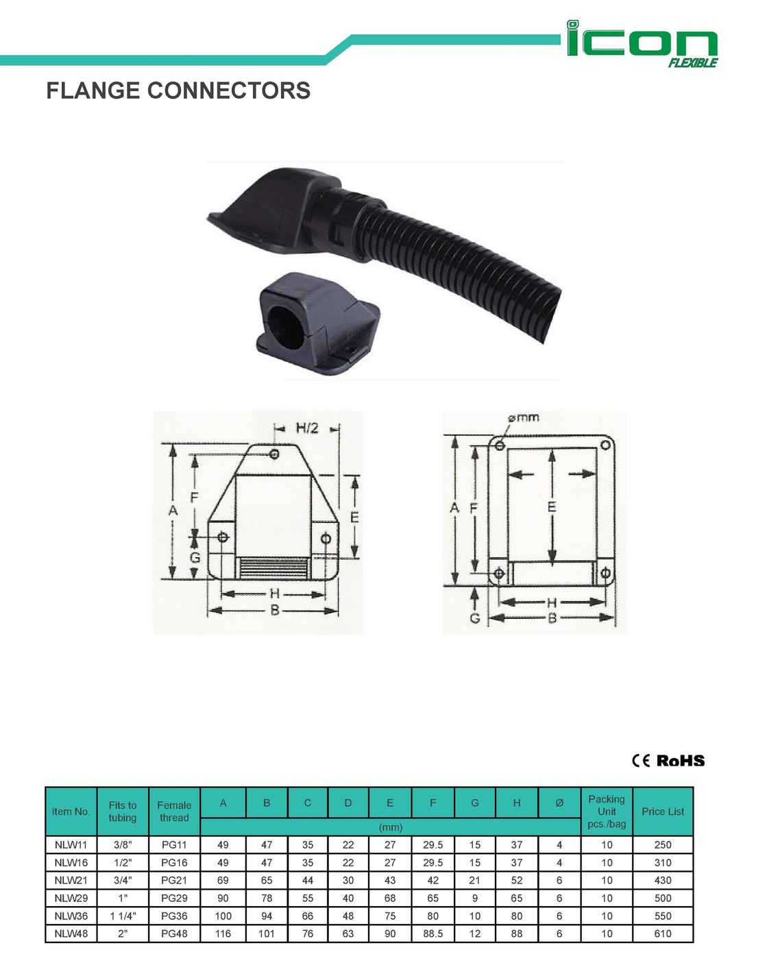 FlangeConnectors
