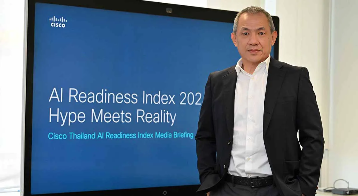 Cisco-เผยผลสำรวจ-AI-เป็นเรื่องเร่งด่วน-แต่ความพร้อมในไทยยังคงที่1