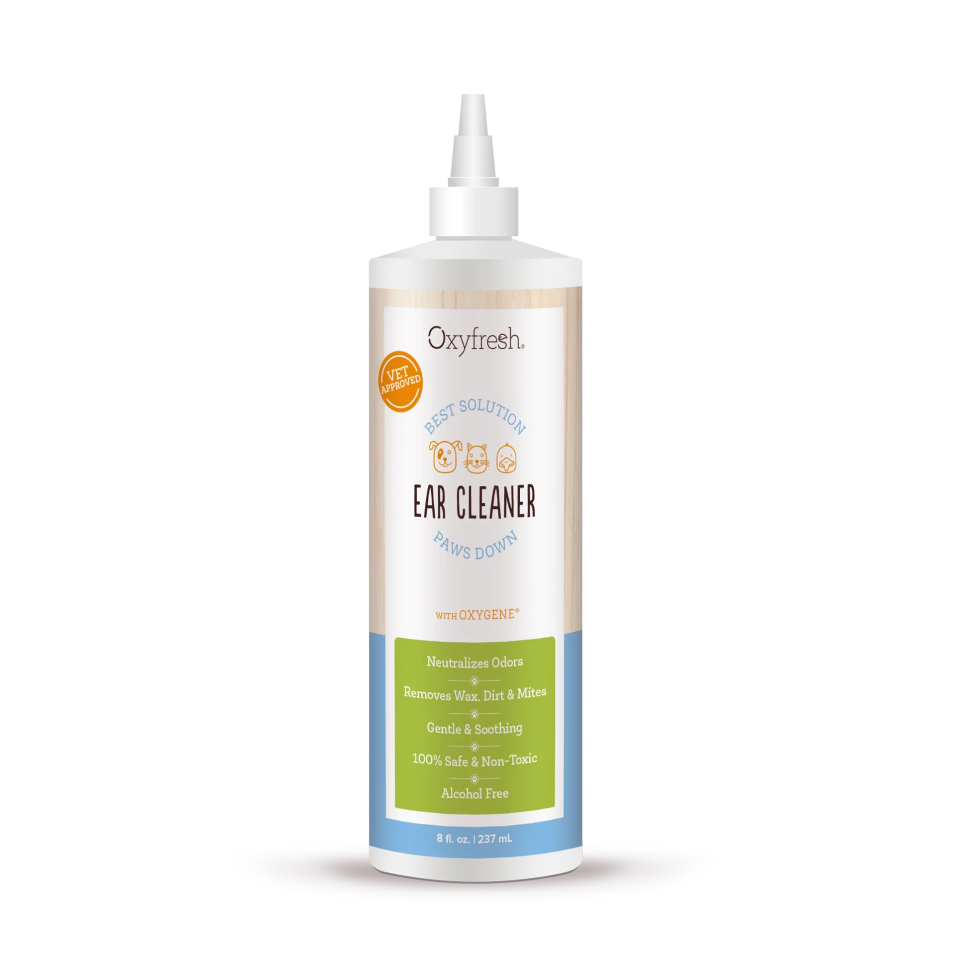 Oxyfresh Pet Ear Cleaner 237 ml. - Oxyfresh Pet Ear Infection Treatment