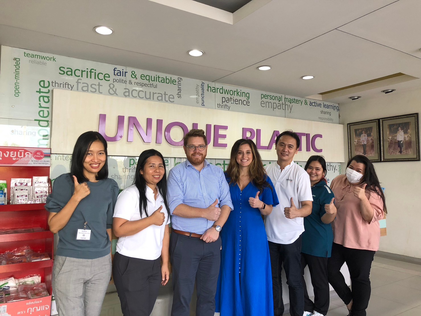 Liquibox Global Team Visit Unique Plastic