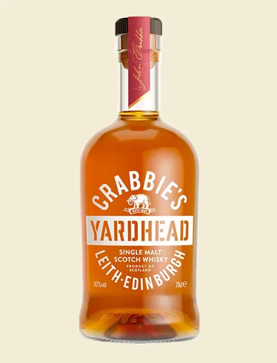 C-100-01CRABBIESYARDHEADSINGLEMALTWHISKY(70cl)