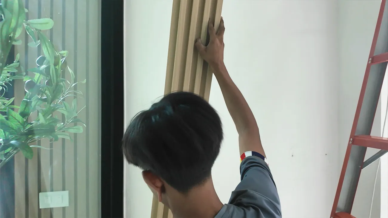 WPC-Wall-Installation