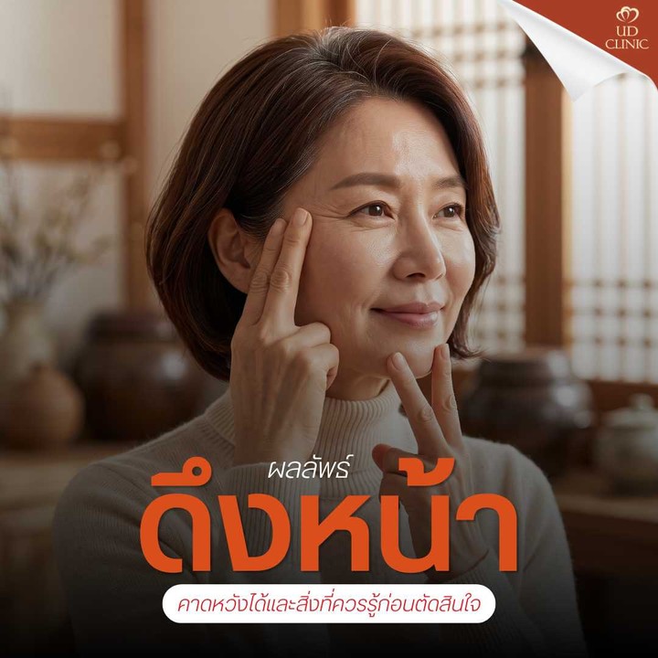 9.2 UD _ _ย้อยจนเสียความมั่นใจ_ ดึงหน้า Deep Face Lock แก้ปัญหาร่องแก้มลึก-เหนียงห้อยในคนอายุ 40+ ได้อย่างไร