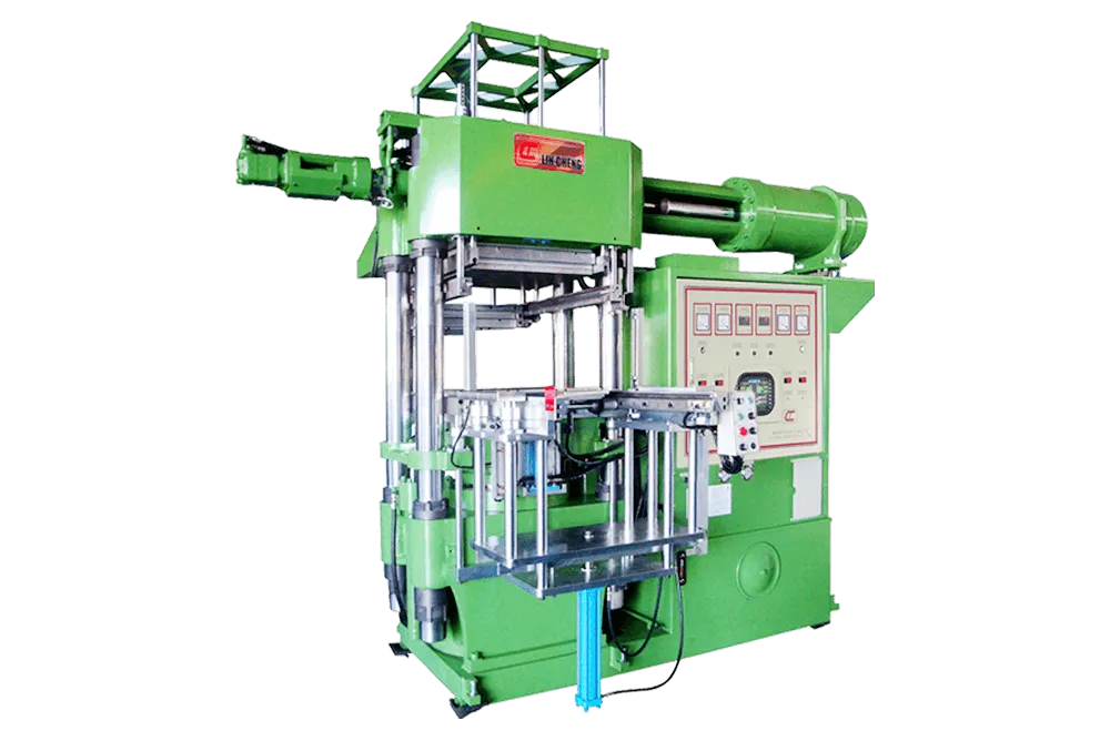 2RTMold-openNon-runner-wasteRubberInjectionMoldingMachine