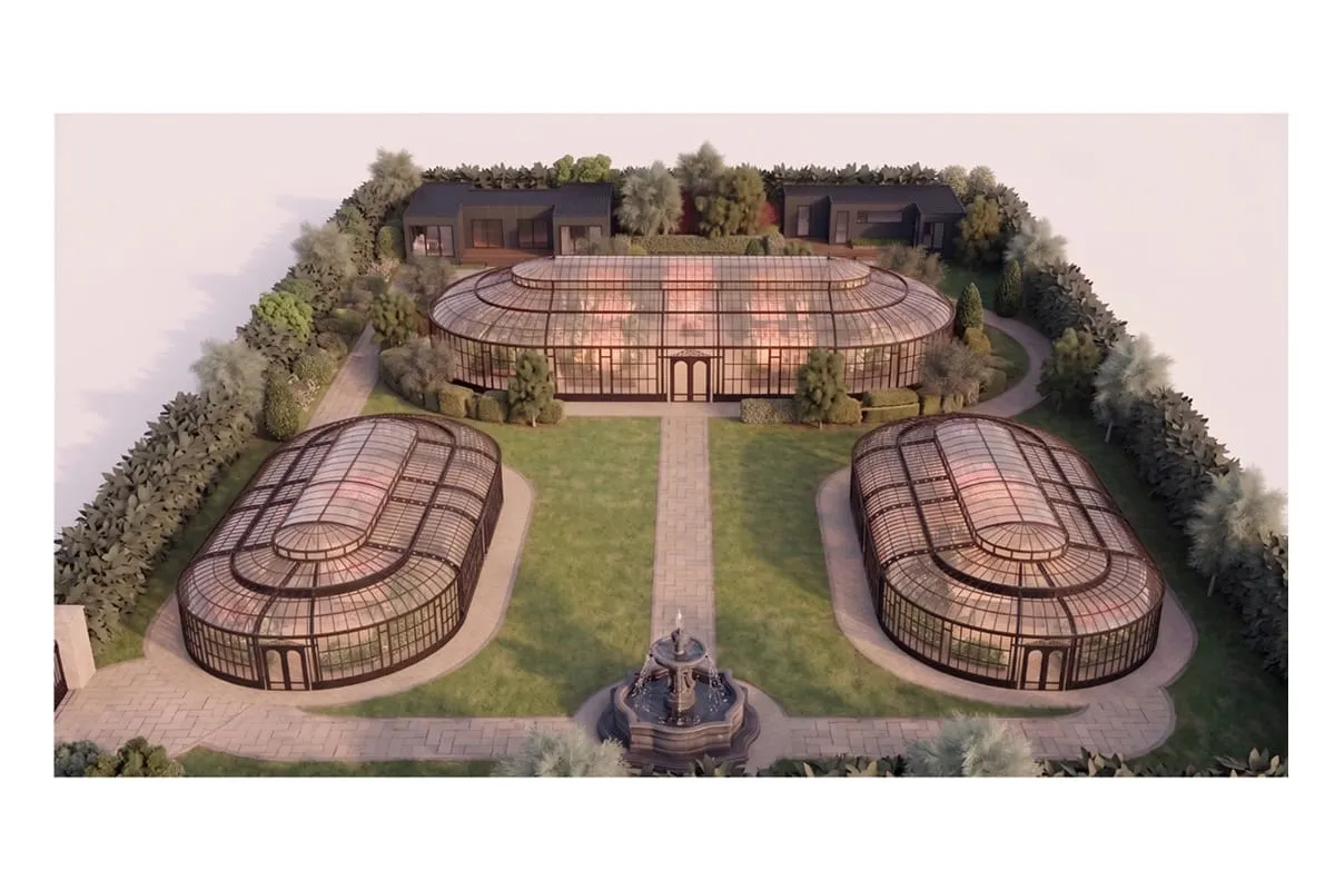 สถานที่จัดงานแต่งGlassHouseบรรยากาศสวนOnyx