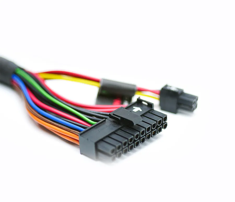 Connector, wiring components