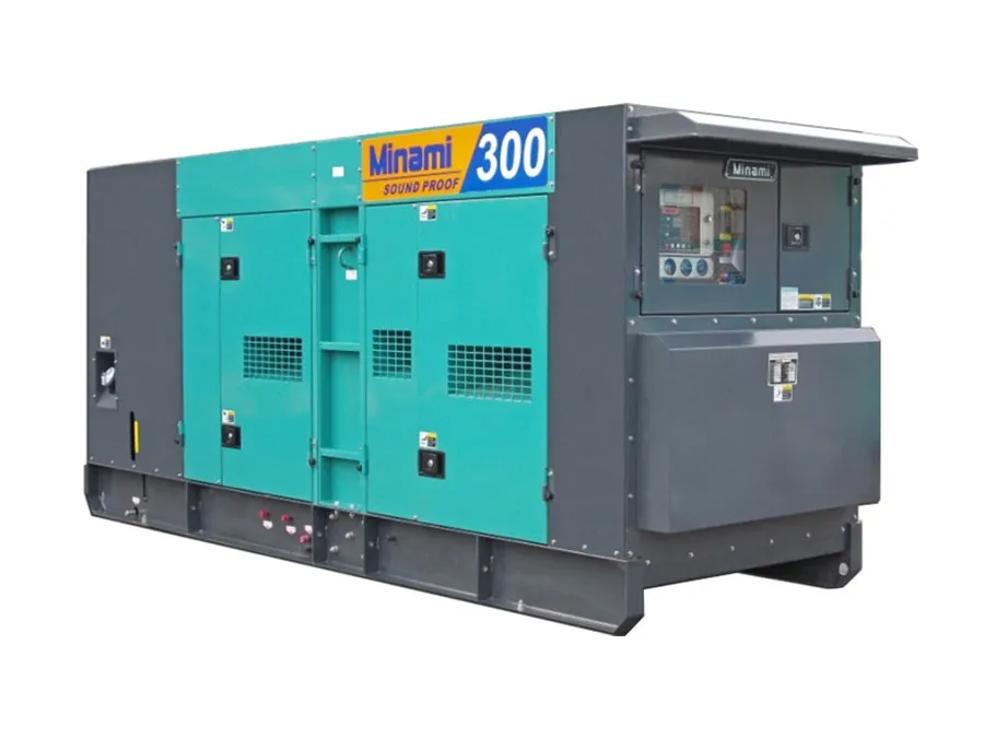 เครื่องกำเนิดไฟฟ้า-นำแสง-NAMSANG-MINAMI-Generator-300KVA