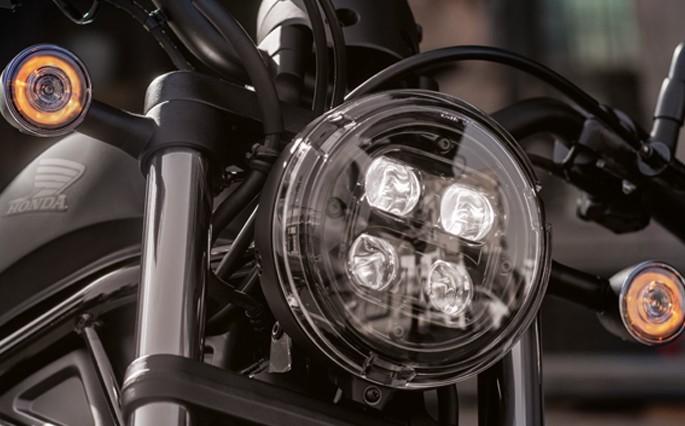 4LEDROUNDHEADLIGHT,TAILLIGHT&WINKERS
