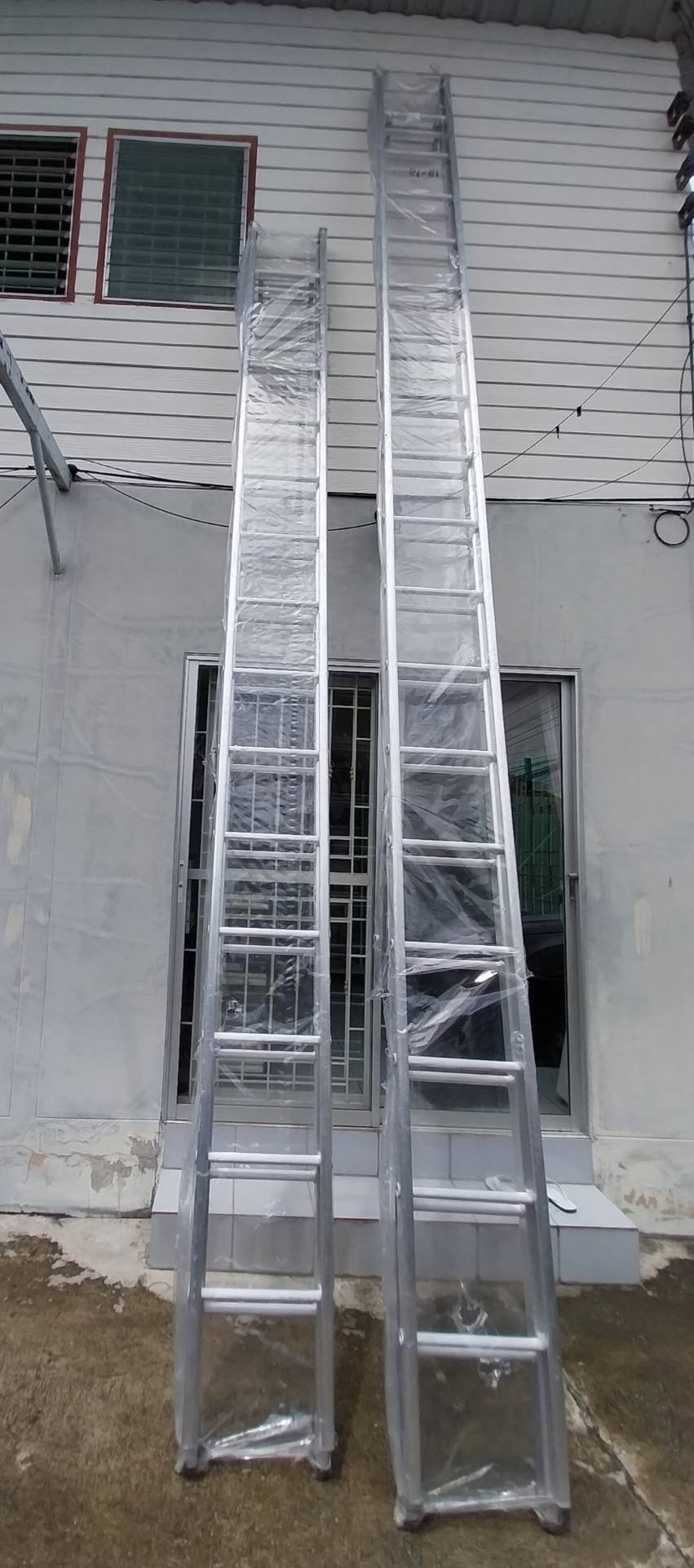 บันไดพาดเลื่อน2ตอน18ฟุตBarco