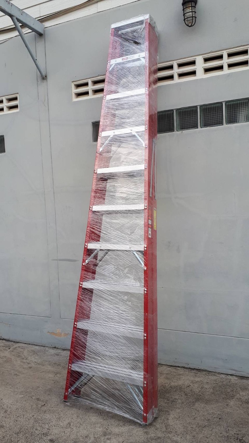 บันไดไฟเบอร์กลาสทรงเอ10ขั้นBarco