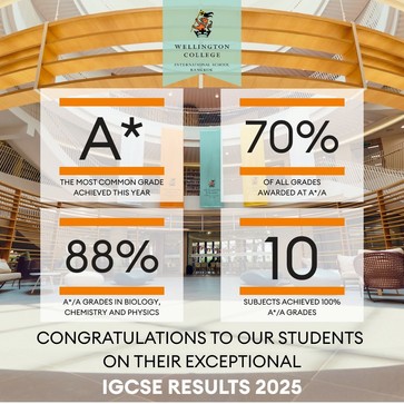 Wellington College Bangkok IGCSE Resullt 2025