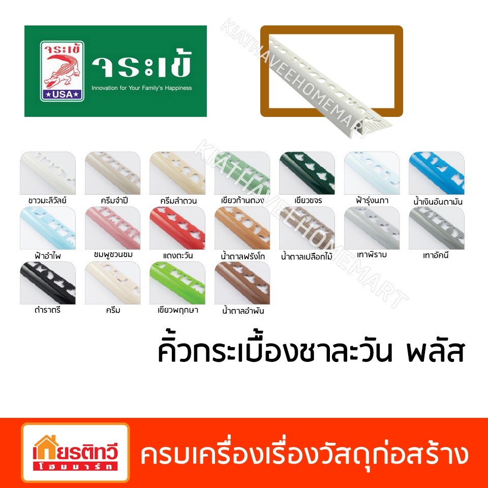 คิ้วกระเบื้องชาละวันพลัส
