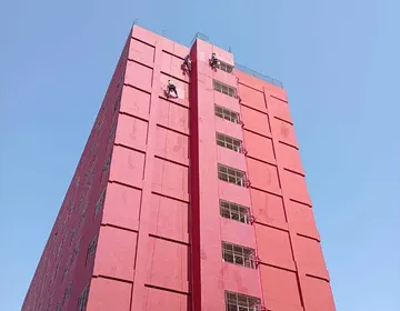 ทาสีภายในและภายนอกอาคาร