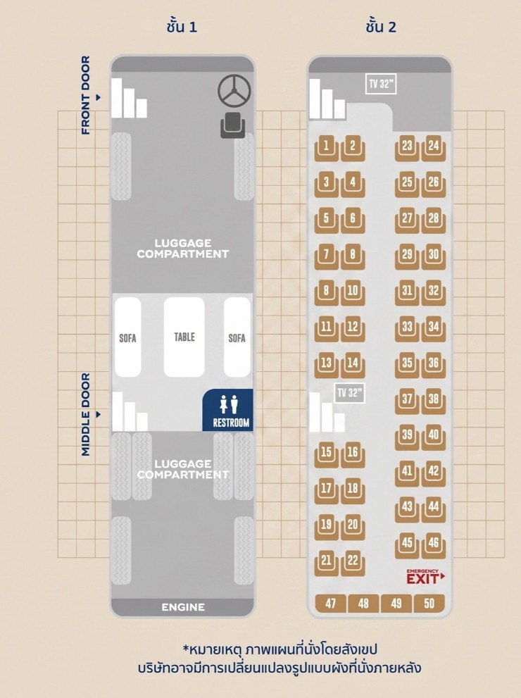 แผนผังที่นั่ง