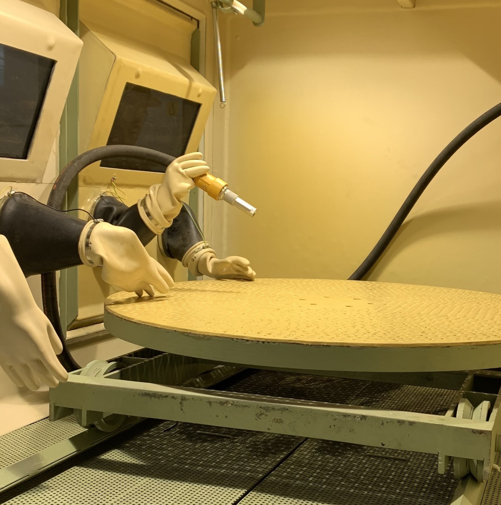 Shot Peening Machine P.Y.C. Team