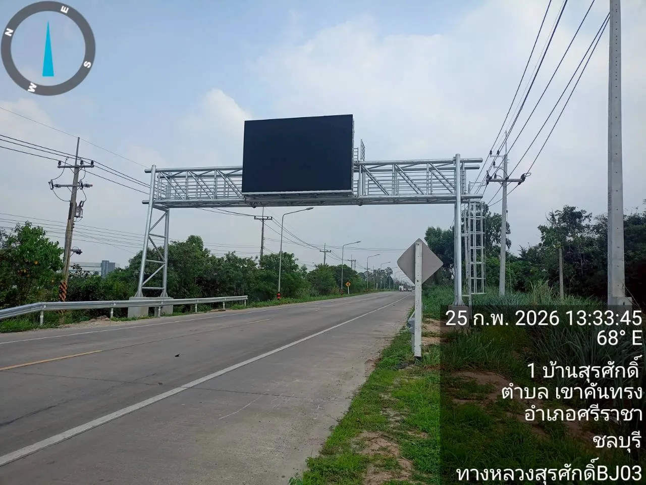 งานติดตั้งจอLCD–โครงการทางหลวง(6)