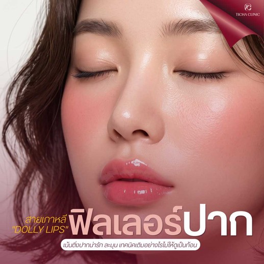 21.1 TC _ ฟิลเลอร์ปากสายเกาหลี _Dolly Lips_ เน้นติ่งปากน่ารัก ละมุน เทคนิคเติมอย่างไรไม่ให้ดูเป็นก้อน