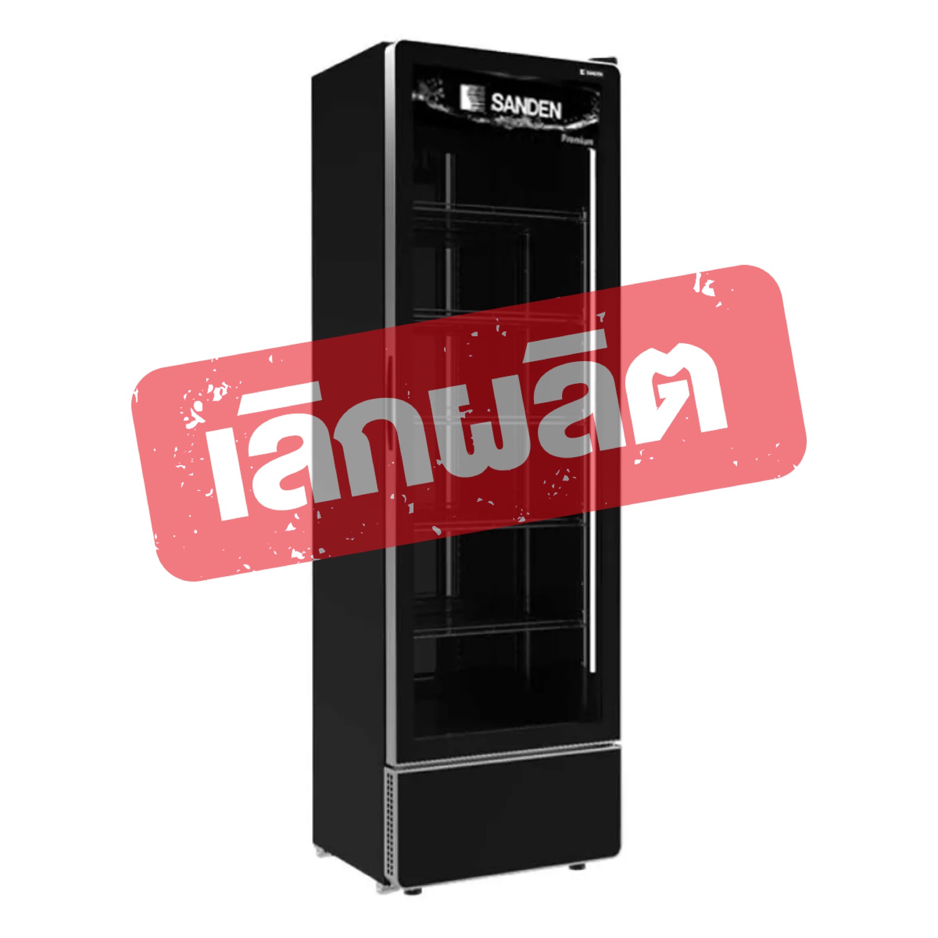 ตู้แช่เย็น 1 ประตู SANDEN รุ่น SPB-0500P สีดำ (12.9 คิว)