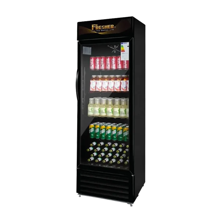 Fresher-ตู้แช่มินิมาร์ท-รุ่น-FS-270B-สีดำ-1-ประตู