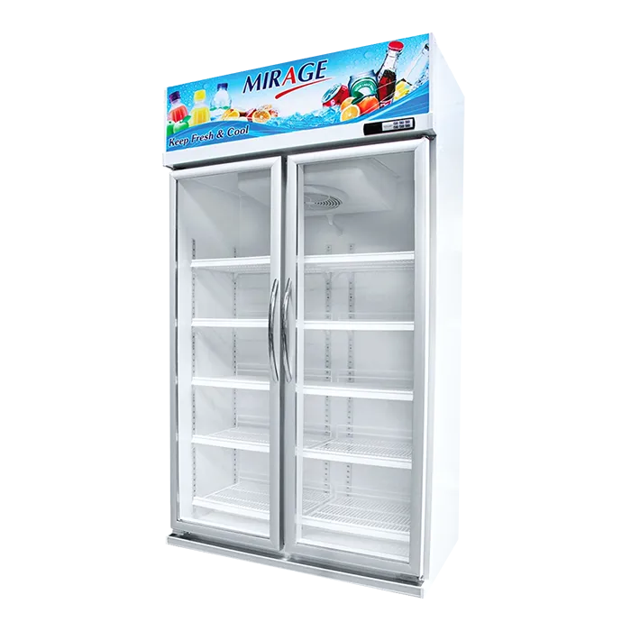 MIRAGE-Beverage-BC745D-สีขาว-2-ประตู