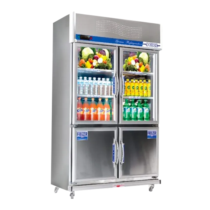 S-COOL-STM-124V-สีสแตนเลส-4-ประตู