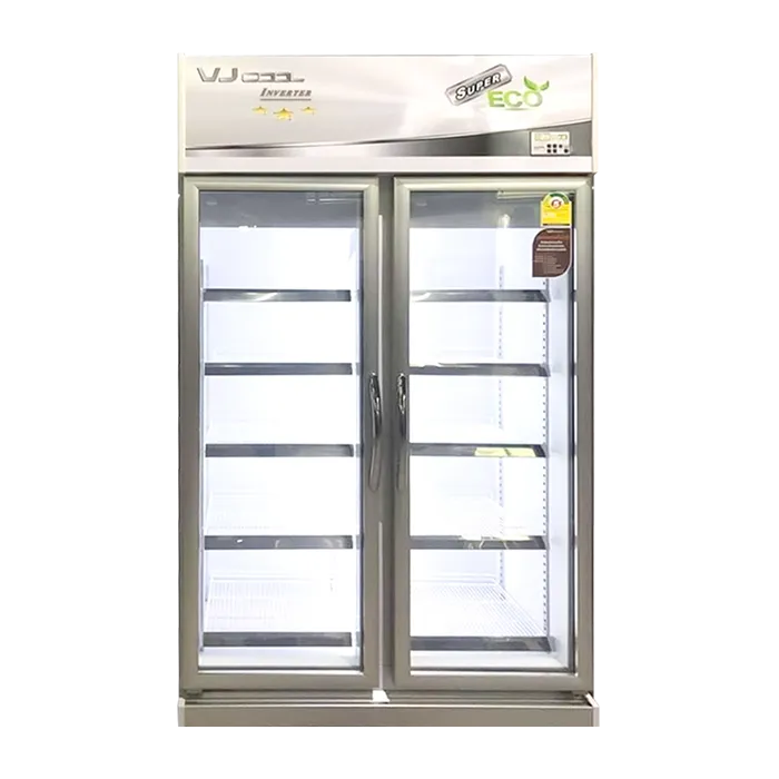 VJ-COOL-Inverter-DIM-02-110-สีขาว-2-ประตู