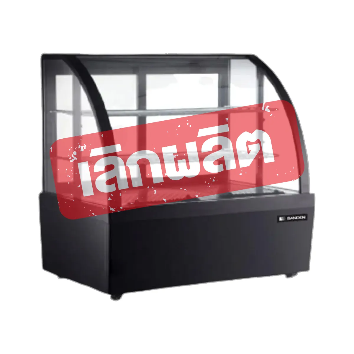SANDEN SKR-0070 ตัวตู้เป็นไฟเบอร์พ่นสีดำ