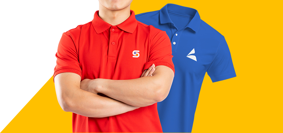 เสื้อทีมบริการออกแบบตามสั่ง