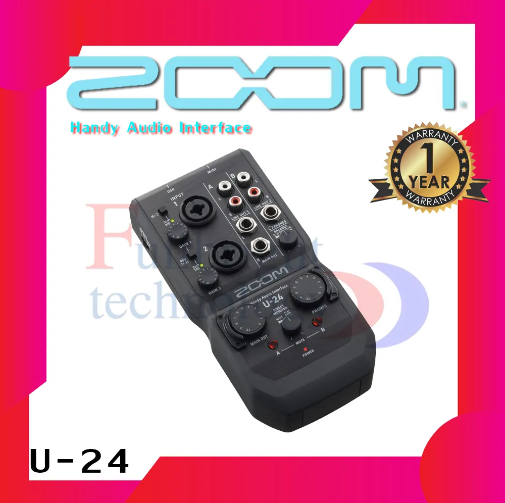 ZOOM U-24 ＋ PRO8HE セット ZOOM U-24 ＋ PRO8HE セット