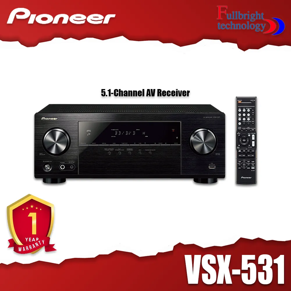 Pioneer av receiver vsx 531 shop