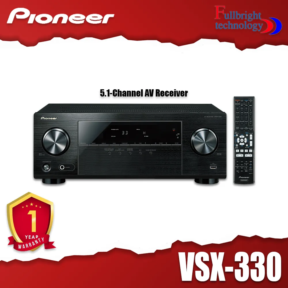 Pioneer vsx 330 subwoofer top