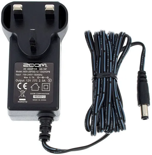 F8 and UAC-8 F8n L-12 L-20 Zoom AD-19 AC Adapter TAC-8 L-20R 12V AC Power Adapter Designed for Use with F4 