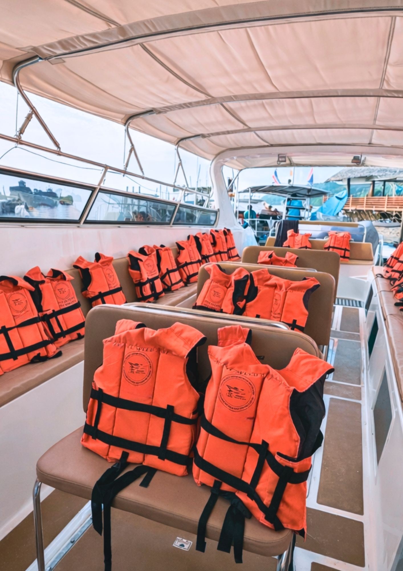 Inside Boat