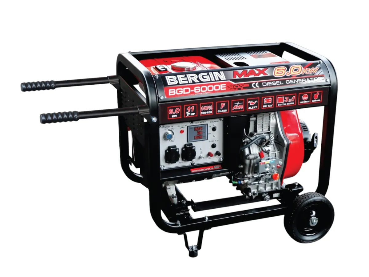 เครื่องกำเนิดไฟฟ้าดีเซล-BGD-6000E