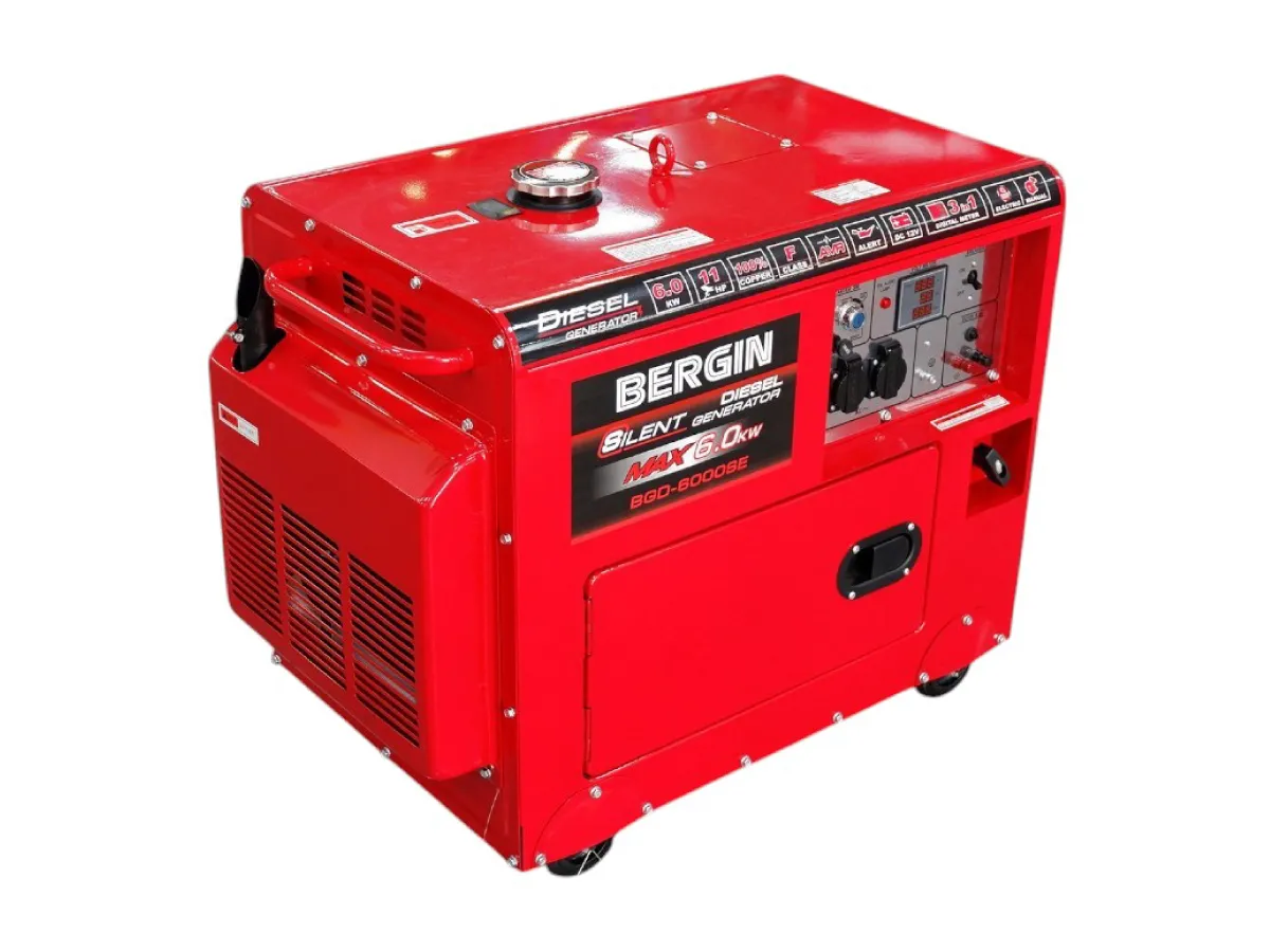 เครื่องกำเนิดไฟฟ้าดีเซล-BGD-6000SE