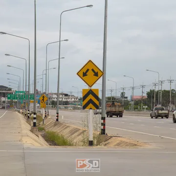 งานติดตั้งป้ายจราจร(4)