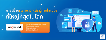 ปกหน้าเว็บไซต์knowbe4