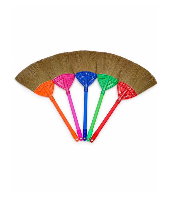 PlasticBroomParaSizeSไม้กวาดพลาสติกพาราจิ๋ว