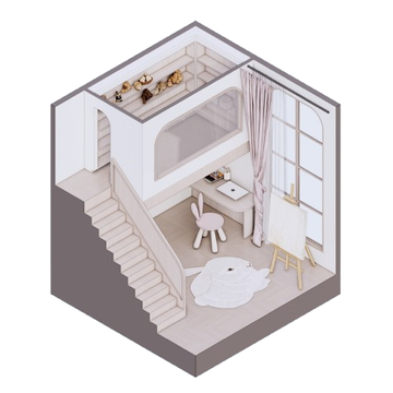 ตัวอย่างดีไซน์ห้องเล่นเด็ก-5