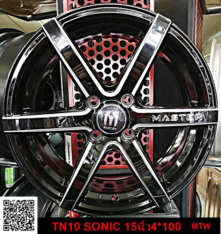 MTWTN10SONIC15นิ้ว4รู100